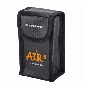 SUNNYLIFE brandsäker väska för 1 DJI Air 3 / 3S batteri