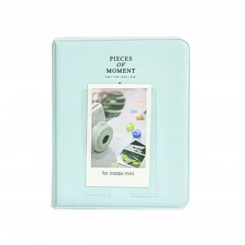 LOVEINSTANT fotoalbum 64 foton för Fuji Instax Mini 13 12 11 40 41 99 Evo Link / grön