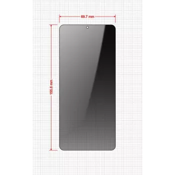 GrizzGlass SecretGlass Easy integritetsskärmskydd för Xiaomi POCO F6