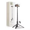 Tech-Protect L08S selfiestick stativ svart