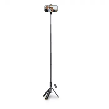 Tech-Protect L08S selfiestick stativ svart
