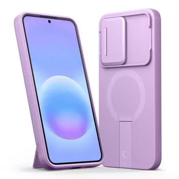 Tech-Protect Kevlar Aura MagSafe-skal för Samsung Galaxy A57, violett