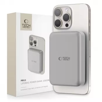 TECH-PROTECT PB11 LIFEMAG MagSafe-powerbank 10000mAh titan