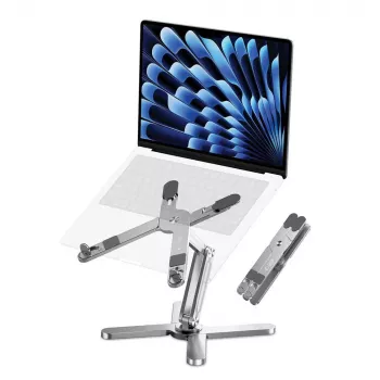 TECH-PROTECT ULS200 universellt laptopställ silver
