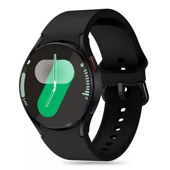 TECH-PROTECT silikon Samsung Galaxy Watch 4 / 5 / 5 Pro / 6 / 7 / FE svart