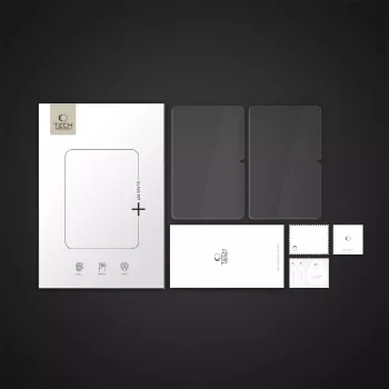 Tech-Protect Glass Fit+ härdat glass-skärmskyddsfilm för Samsung Galaxy Tab S7/S8/S9 11.0 / S9 FE/S10 FE 10.9 – transparent (2-pack)