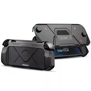TECH-PROTECT CARBONOX NINTENDO SWITCH 2 SVART