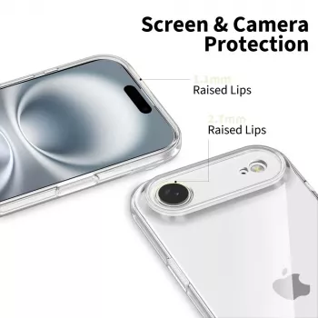 Tech-Protect Flexair iPhone 17 Air klart skyddsfodral