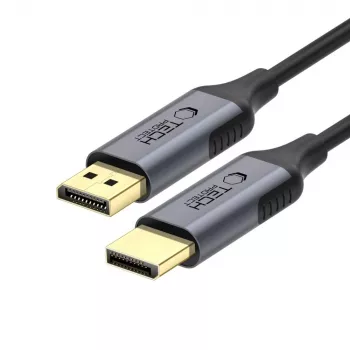 TECH-PROTECT ULTRABOOST DisplayPort till DisplayPort-kabel 1.4 4K 60Hz 200 cm svart