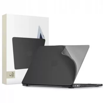 Tech-Protect Softshell MacBook Neo 13 2026 Matte Black skyddande hårt skal