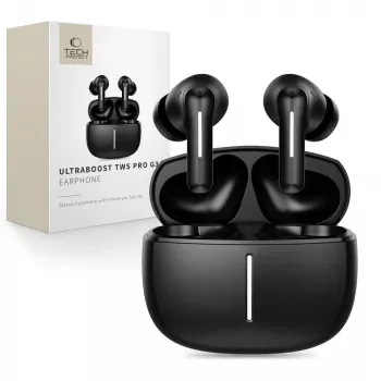 TECH-PROTECT ULTRABOOST TWS Earphone Pro G3 svart
