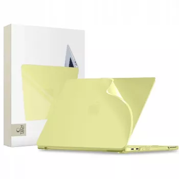 Tech-Protect Softshell MacBook Neo 13 2026 Matte Citrus hårt skal