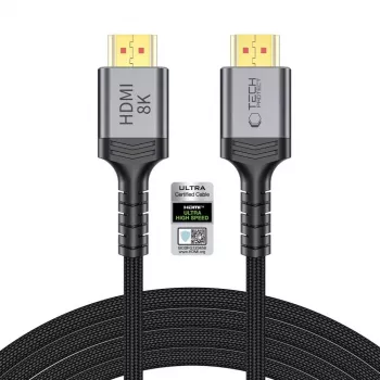TECH-PROTECT ULTRABOOST HDMI 2.1-kabel 4K 120Hz / 8K 60Hz 3 m svart