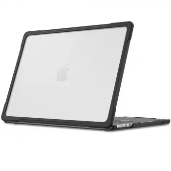 Tech-Protect Velar MacBook Air 13 M2-M5 2023-2026 svart/matt transparent
