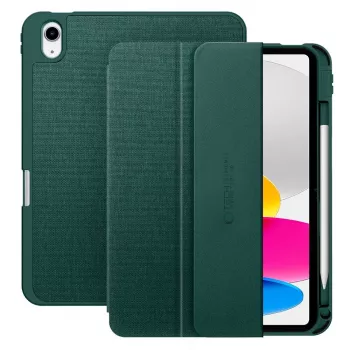 Tech-Protect SC Pen Canvas Folio-skal för iPad 10,9 inch (10:e gen, 2022) / iPad 11 inch (11:e gen, 2025) – grön