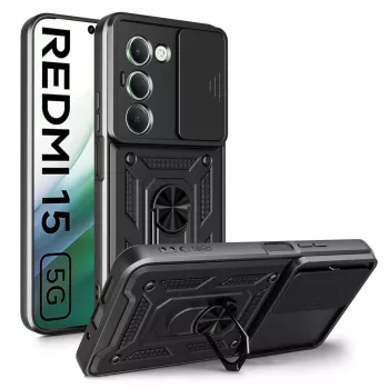 Tech-Protect Camshield Pro Xiaomi Redmi 15 4G / 5G svart