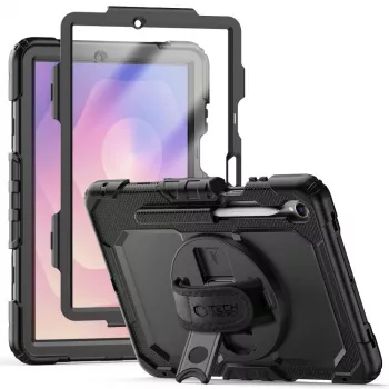 Tech-Protect Solid Rugged-skal för Samsung Galaxy Tab S11 11,0 (X730/X736B), svart