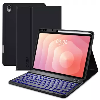 Tech-Protect SC PEN + KB tangentbordsfodral för Samsung Galaxy Tab S11 11,0 (X730/X736B), svart