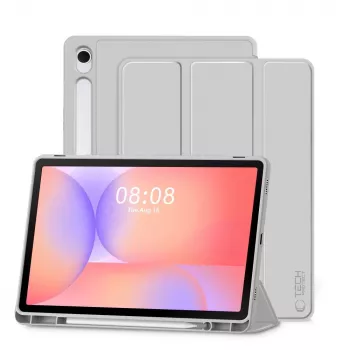 Tech-Protect SC Pen Folio-skal för Samsung Galaxy Tab S9 11,0 / S9 FE / S10 FE / S10 Lite – grå