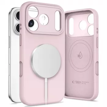 Tech-Protect Uniq MagSafe iPhone 17 Pro Max skal rosa