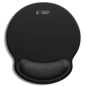 TECH-PROTECT A200 musmatta med gelhandledsstöd 25 x 22,5 cm svart
