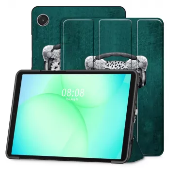 Tech-Protect Smart Case för Samsung Galaxy Tab A9 8,7 inch SM-X110/X115/X117 – kattdesign