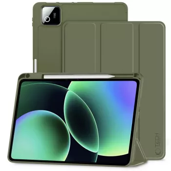 Tech-Protect SC Pen Case för Xiaomi Pad 7 / 7 Pro / 8 / 8 Pro 11,2, Pine Green