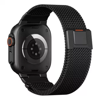 Tech-Protect Milano Vanguard för Apple Watch 8 / 9 / 10 / 11 / SE / Ultra (44 / 45 / 46 / 49 mm) svart
