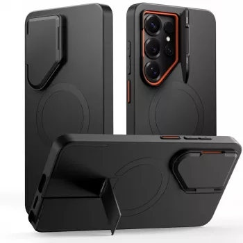 TECH-PROTECT KEVLAR AURA MAGSAFE GALAXY S26 ULTRA SVART/ORANGE