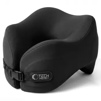 TECH-PROTECT COMFORTREST rese-nackkudde svart