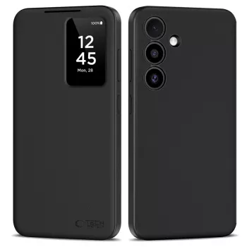 Tech-Protect Smart Wallet Case för Samsung Galaxy S25, matt svart