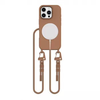 Tech-Protect Magnecklage MagSafe-skal för iPhone 16 Pro Max brun