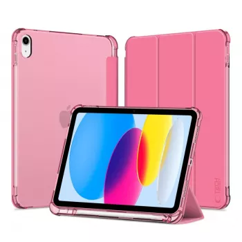 Tech-Protect SmartCase Pen Hybrid för iPad 10.9 (10:e generationen 2022) / 11 inch (2025) - rosa