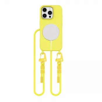 Tech-Protect Magnecklace MagSafe-skal för iPhone 16 Pro Max, gul