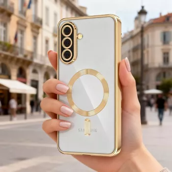 Tech-Protect Magflex MagSafe Galaxy A57 5G glänsande guld
