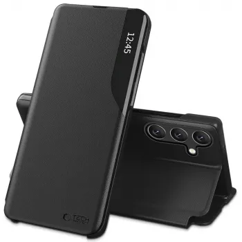 Tech-Protect Smart View-skal för Samsung Galaxy A37 5G, svart