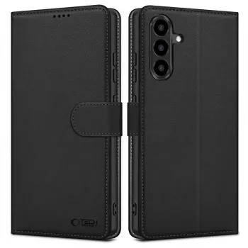 Tech-Protect Wallet-skal för Samsung Galaxy A27 5G, svart