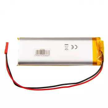 Akyga AKY0829 LP123497 Li-Po-batteri 3,7V 4500mAh med PCM JST 2,54 2-polig 150mm