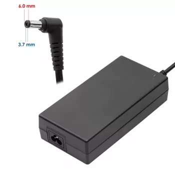 Akyga AK-ND-87 laptopnätaggregat för ASUS/Lenovo, 200 W, 20 V, 10 A, 6,0 x 3,7 mm, 1,2 m