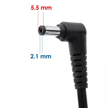 Akyga AK-ND-88 laptopnätaggregat för Clevo/Gigabyte, 200 W, 19,5 V, 10,3 A, 5,5 x 2,5 mm, 1,2 m