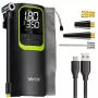 VAYOX VA0410 uppladdningsbar luftpump 8000mAh cylinder 19mm med powerbank-funktion
