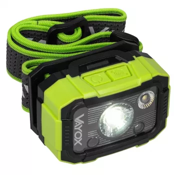 VAYOX DUAL HAMMER 500lm Pro Series uppladdningsbar pannlampa VA0415