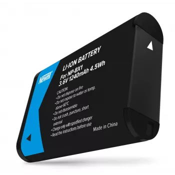 Newell Ersättningsbatteri för Sony NP-BX1, 1000mAh, Li-Ion, svart
