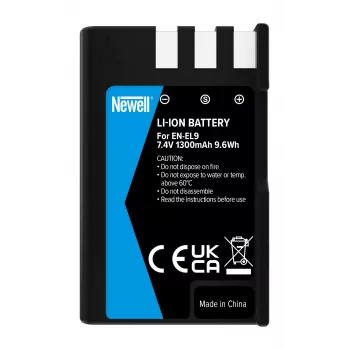 Newell Ersättningsbatteri för Nikon EN-EL9
