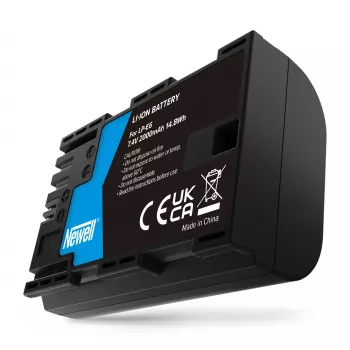 Newell Ersättningsbatteri för Canon LP-E6, 2000mAh, 7,4V Li-Ion