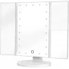 Humanas HS-ML04 LED-sminkspegel med belysning - vit