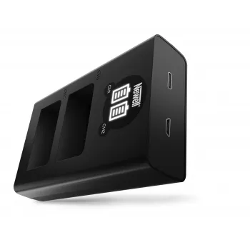 Newell DL-USB-C tvåkanalig batteriladdare för Nikon EN-EL25