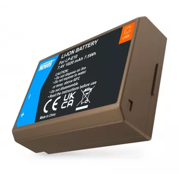 Newell Ersatzakku LP-E10 USB-C för Canon