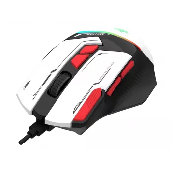 Tracer GameZone Spectra RGB sladdansluten speldator, 7200 DPI, vit (TRAMYS47840)