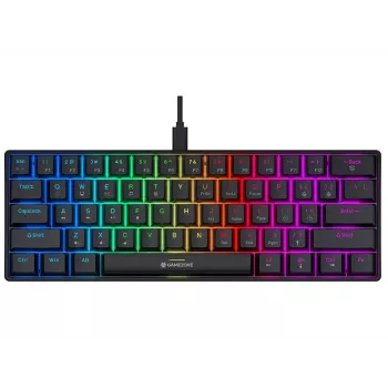 Tracer GameZone Claws 61 sladdanslutet mekaniskt speltangentbord, 60%-layout, Outemu Blue-brytare, RGB-bakgrundsbelysning, svart